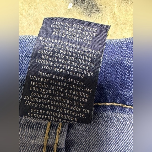 Faded Glory Women’s Medium Wash Elastic Waist Skinny Jeans Size 14 - Picture 8 of 8